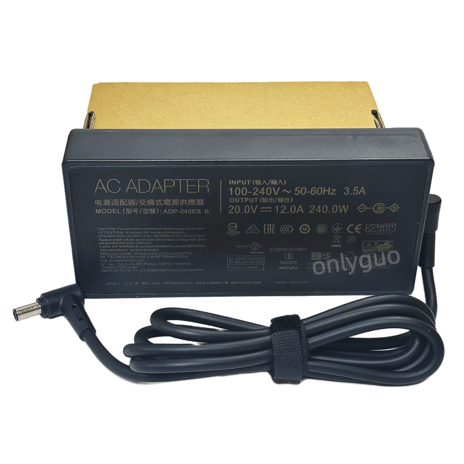Original 240W Adapter Charger 6.0mm for ASUS ROG Strix SCAR/Zephyrus ADP-240EB B