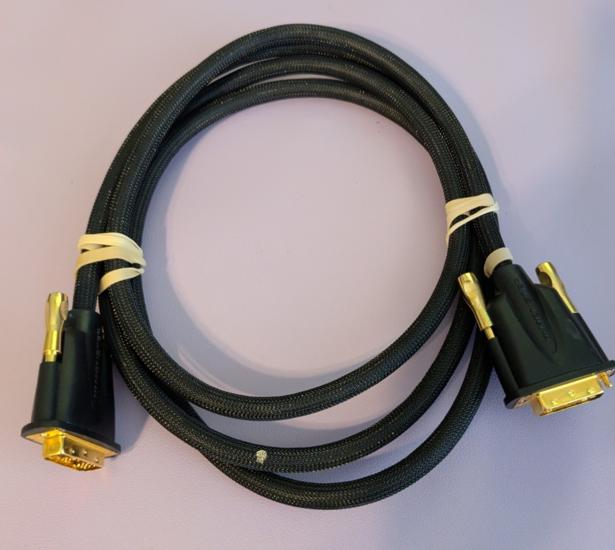 Monster DVI Digital Video Cables DVI-D Single Link Braided  6ft