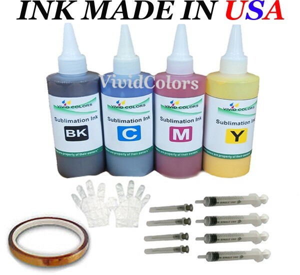 VC 400ML Sublimation Ink for ET-2760 2720 4800 2800 2803 15000 WF 7710 7720 
