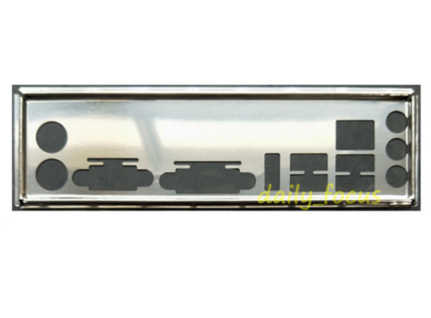 I/O IO Shield For ASRock J3455M & J4105M Backplate Motherboard Rear Baffle