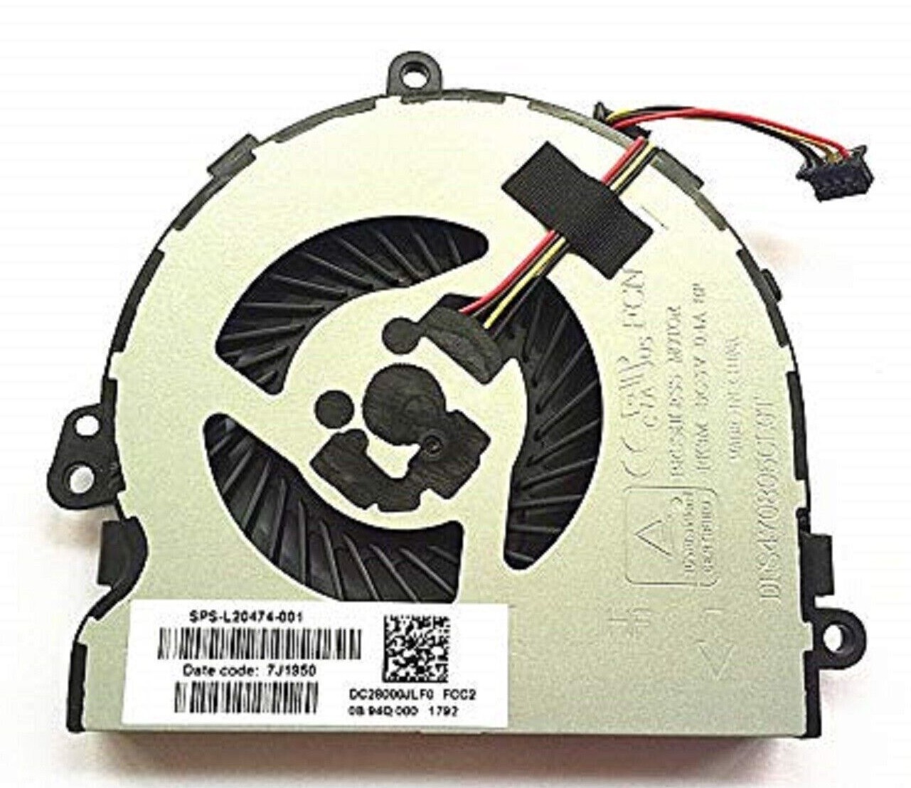 New Genuine HP Pavilion 15-DB 15-DA Spectre 15T-DA CPU Cooling Fan L20474-001