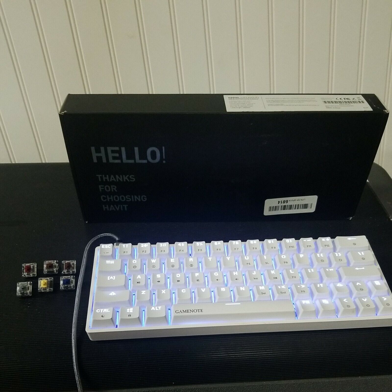 Havit Gamenote Mechanical Gaming Keyboard KB500L 