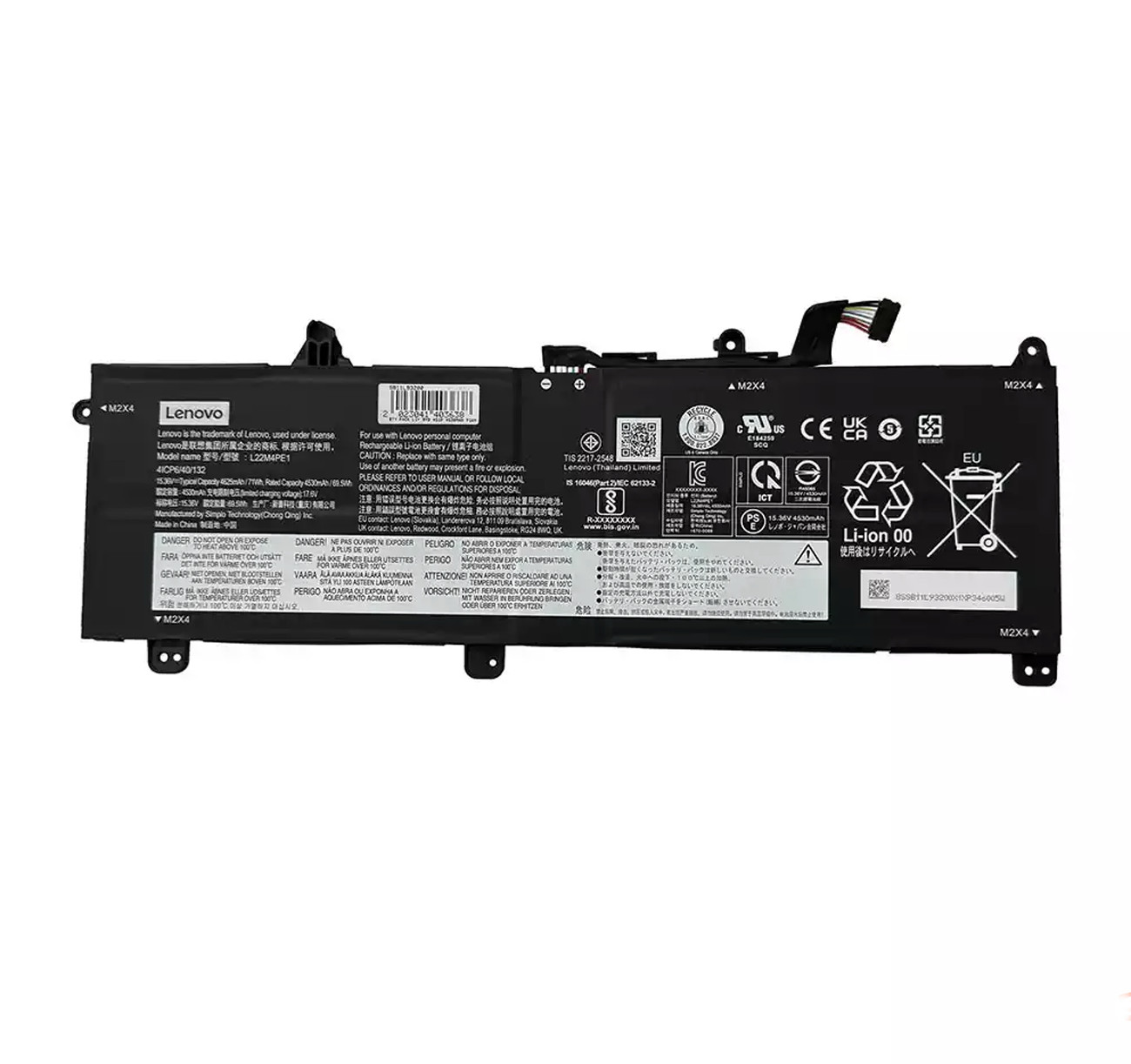 Genuine Battery L22D4PE1 L22M4PE1 L22B4PE1 For Lenovo ThinkBook 16 Gen 7 IML/ARP