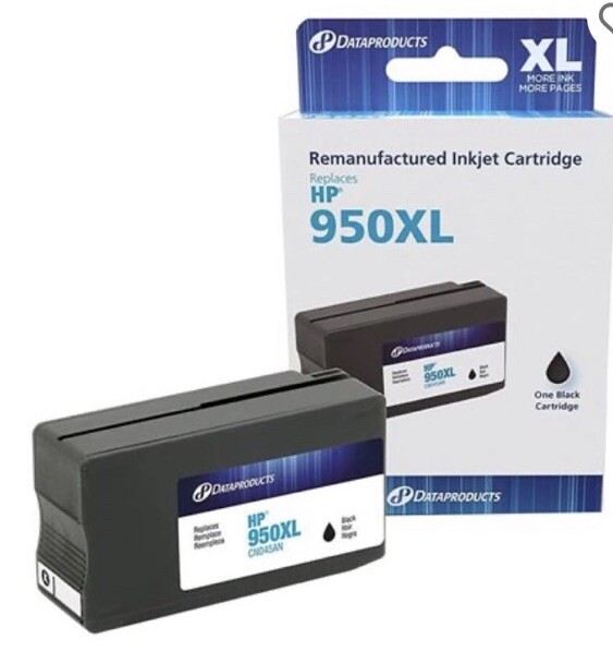Dataproducts Black XL High Yield Single Ink Cartridge Compatible with HP 950XL