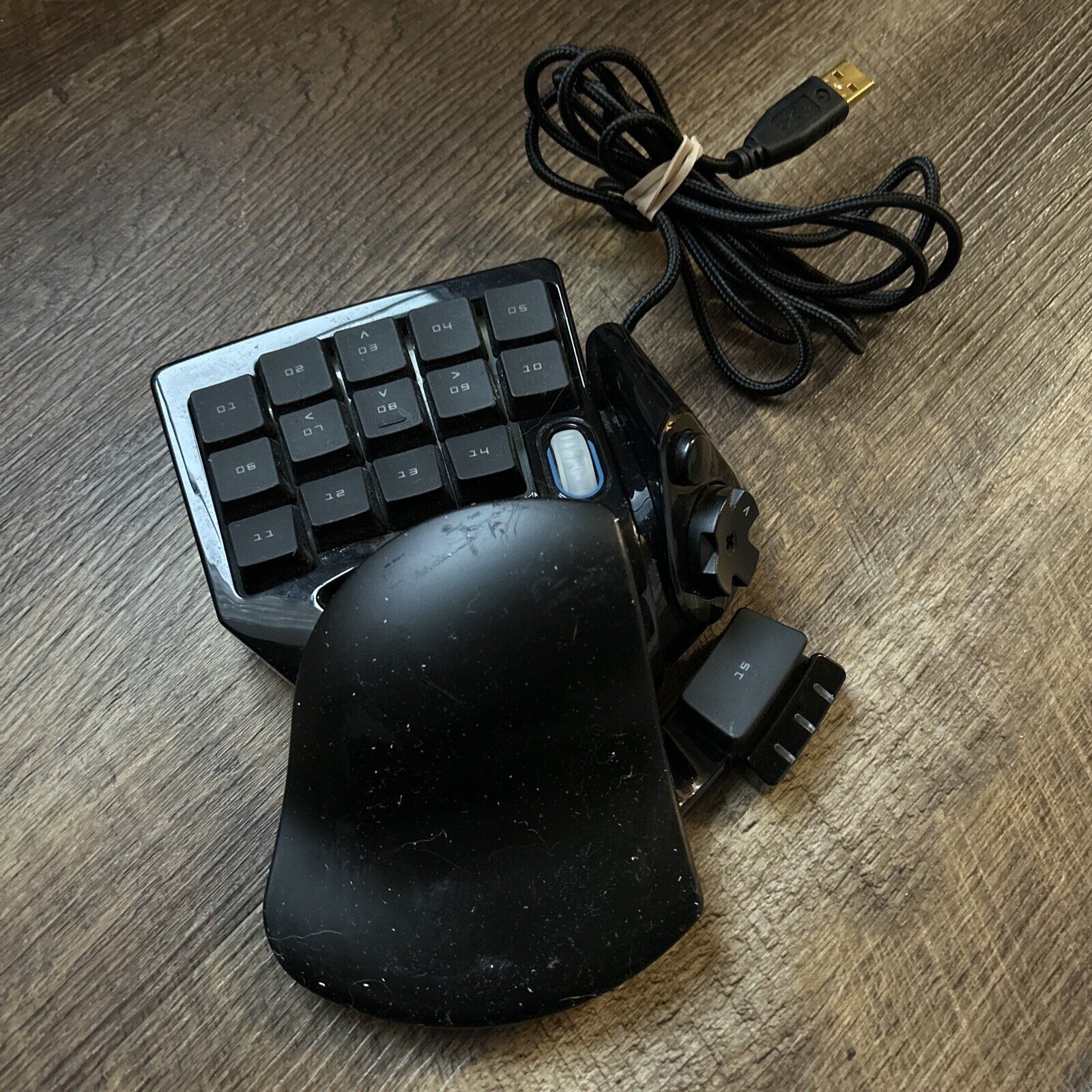 RAZER Nostromo RZ07-0049 Programmable USB Gaming Keypad Tested Left Hand Read