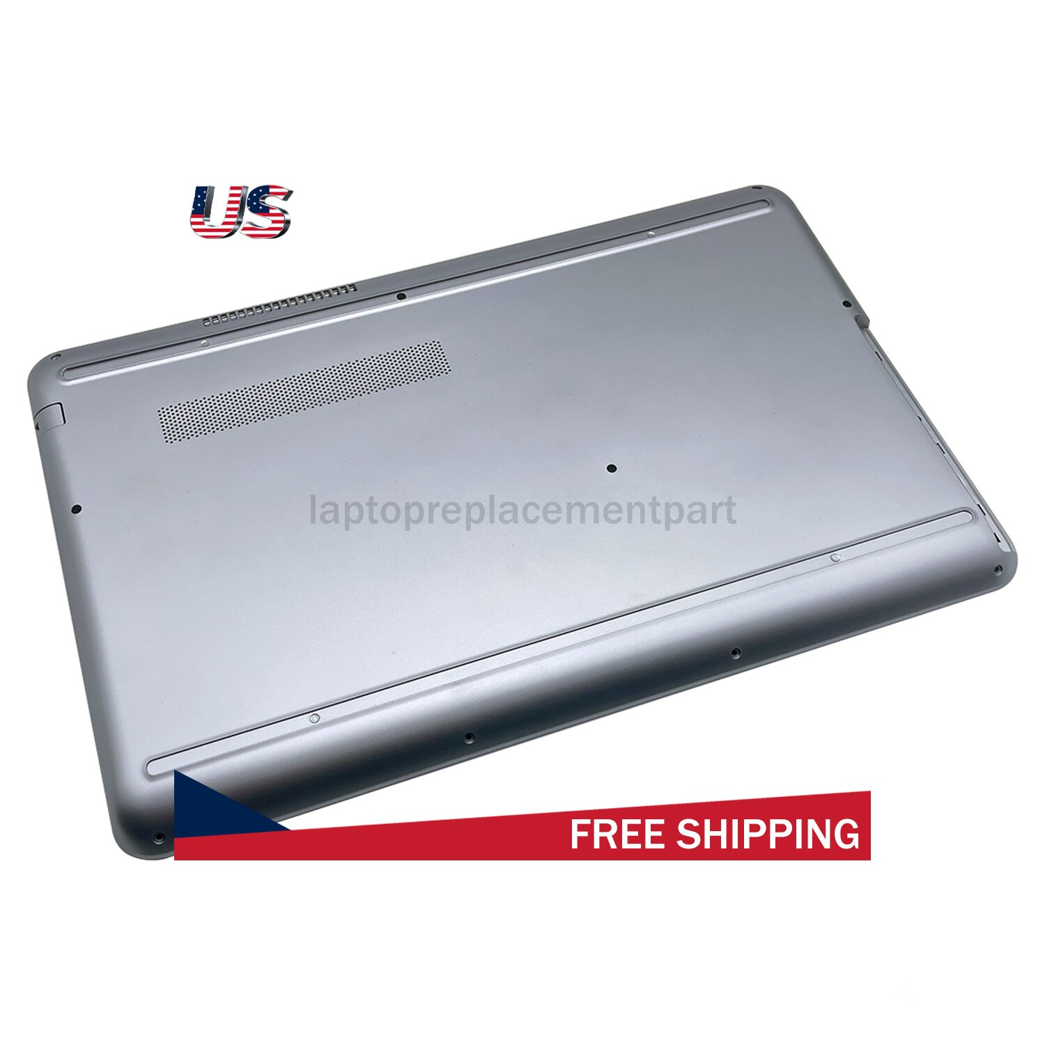 New For HP Pavilion 15-AU 15-AW Bottom Base Case Cover (Silver) 856332-001