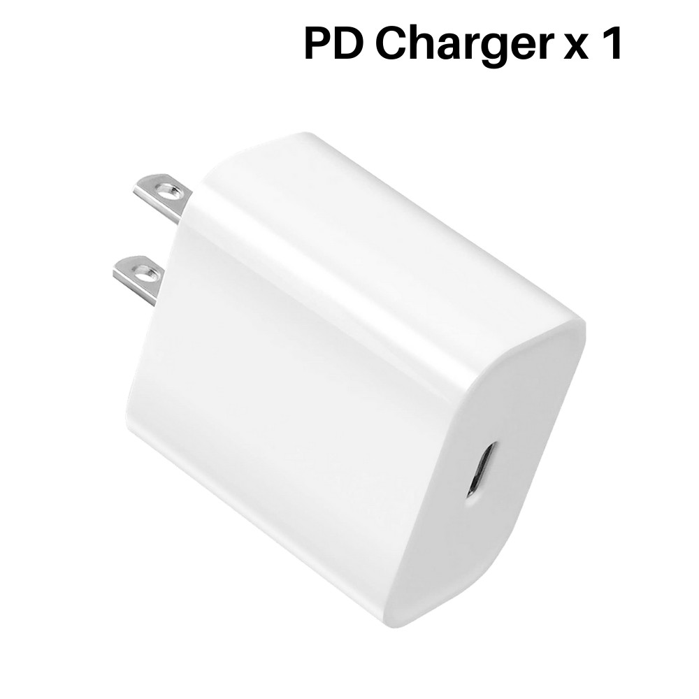 PD Fast Charger Block Type C 20W Wall Power Adapter Cube For iPhone 14 13 12 11