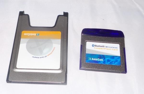 AmbiCom BT2000D-CF Class 2 Bluetooth Compact Flash Card with PCMCIA Adapter