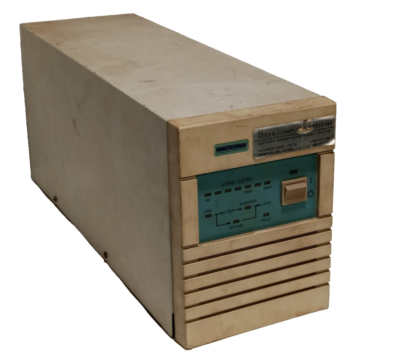 Phoenixtec 2022 Minuteman Uninterruptible Power Supply, 220-240VAC, 50Hz  220VAC