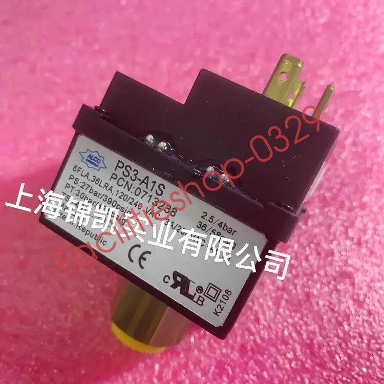 1pcs ALCO EMERSON PS3-A1S 2.5/4bar Pressure Switch Relay Controller DHL/FedEx