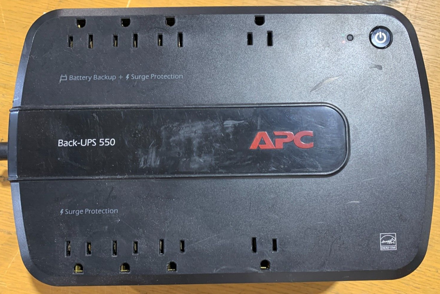 APC BE550G Back-UPS 550 UPS Backup Battery Surge - No Batt (IG-M09)