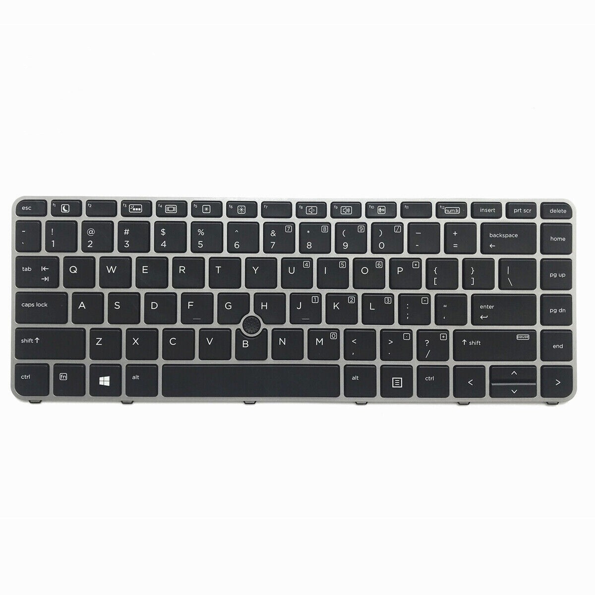 New Backlit Keyboard Black For HP Elitebook 745 G3 G4 848 840 G3 G4 With Frame
