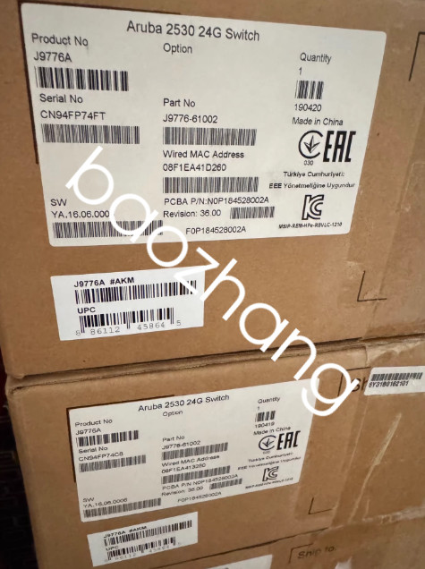 1pcs HPE Aruba Networking CX 6200F 48G Class-4 PoE 4SFP+ 740W Switch JL728B new