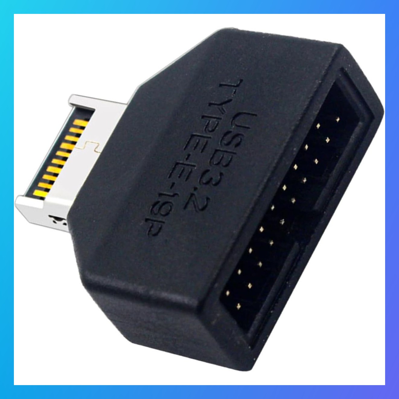 USB 3.0 Front Panel Header Adapter Type E to 19/20 Pin