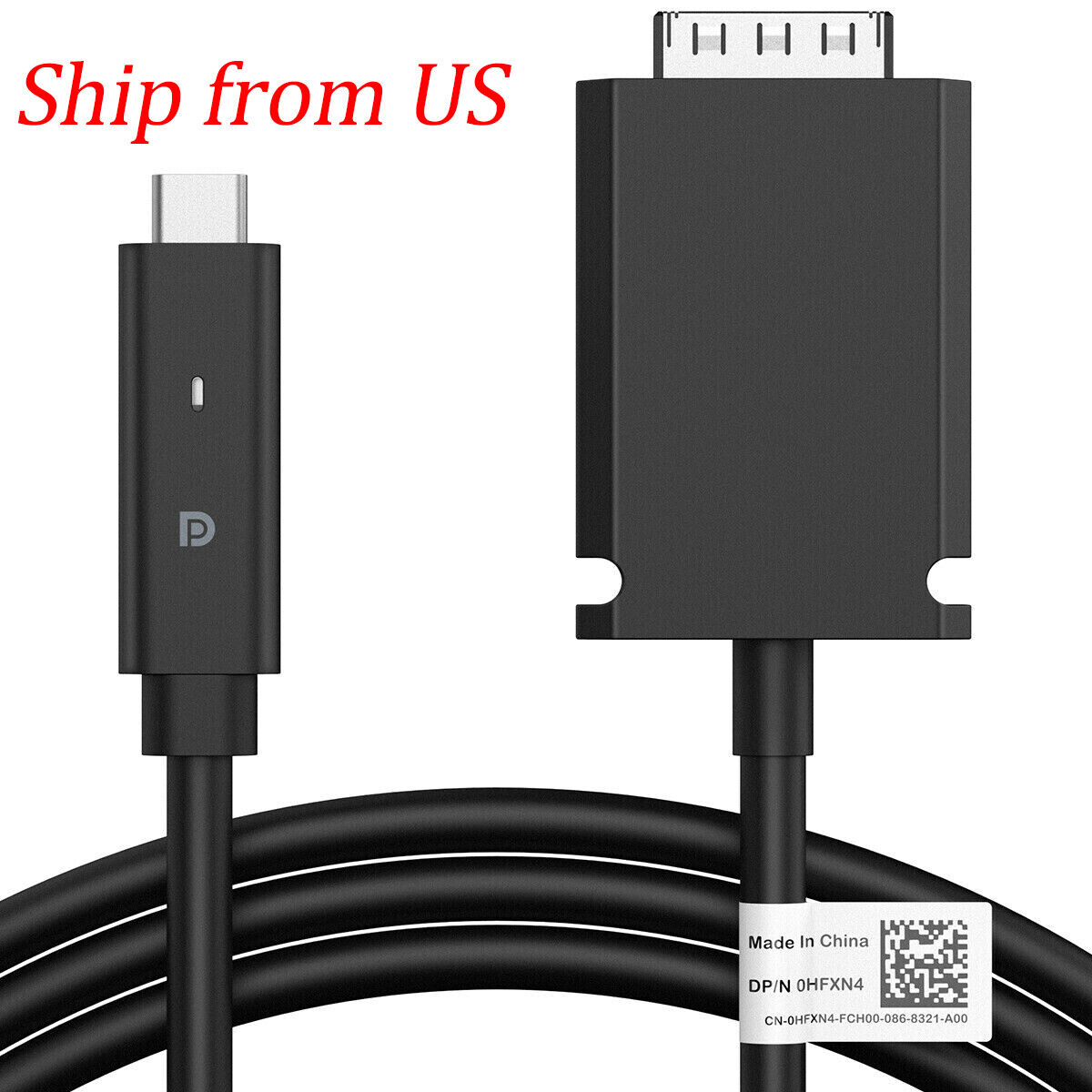 0HFXN4 Working Replace USB-C Cable For Dell WD15 4K Docking Station Cable PM41V