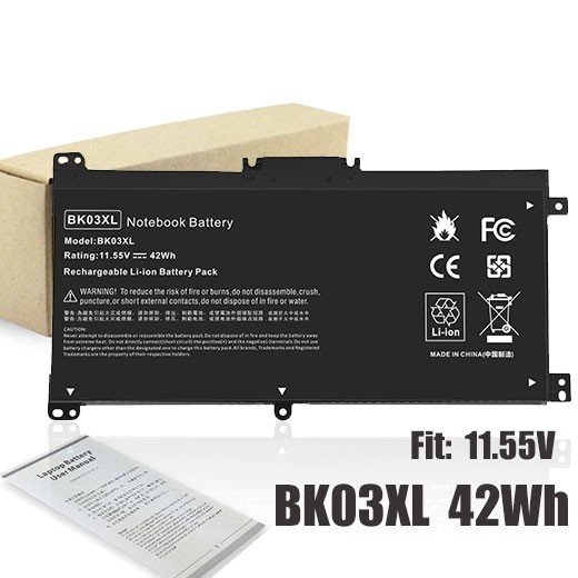 BK03XL 916811-855 Battery For HP Pavilion X360 Convertible  14-ba2xx 14-ba0xx