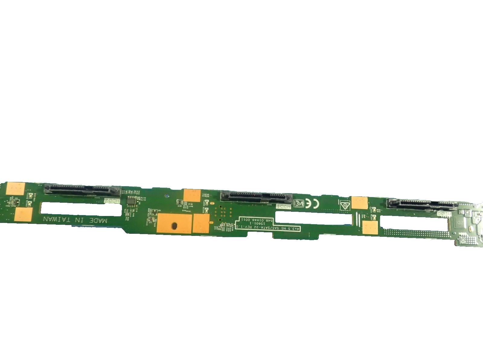 IBM 01GV279 4-Bay LFF Large Form Factor Interface SAS Internal Backplane Board