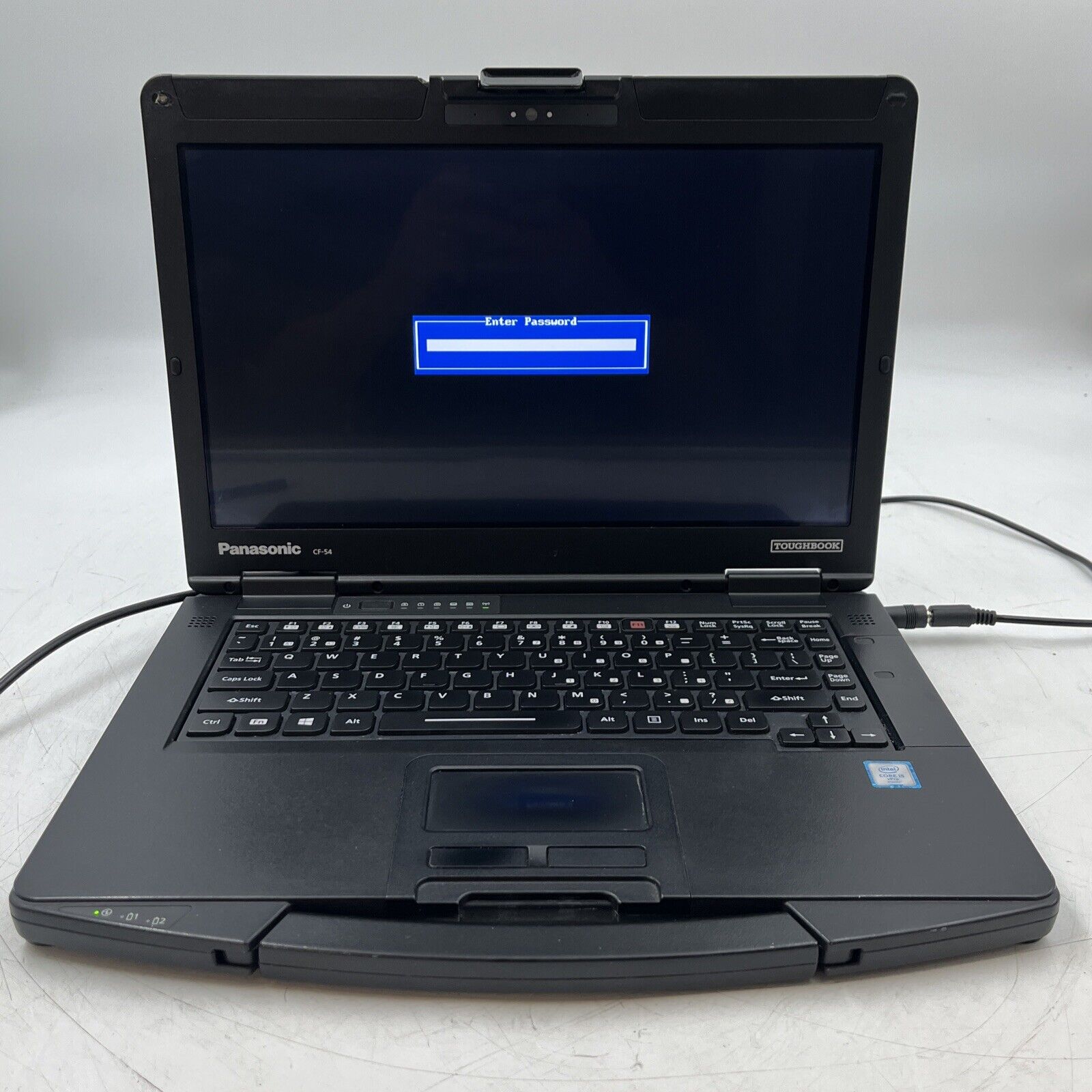 Panasonic CF-54 Toughbook Laptop i5-6300U 2.4GHz 8GB RAM No HD/OS. No Batt. READ
