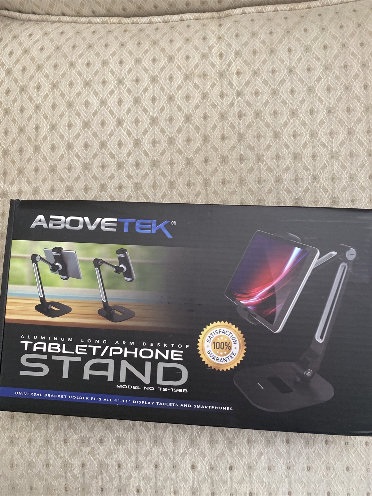BRAND NEW AboveTEK Stylish Aluminum Tablet Stand, SmartPhones, Model TS-196B