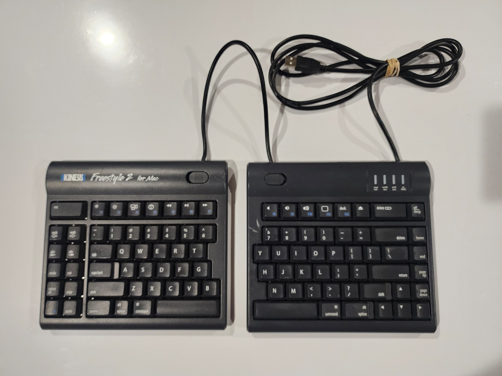 Kinesis Freestyle 2 KB800H Ergonomic USB Wired Keyboard *Tested Working* 