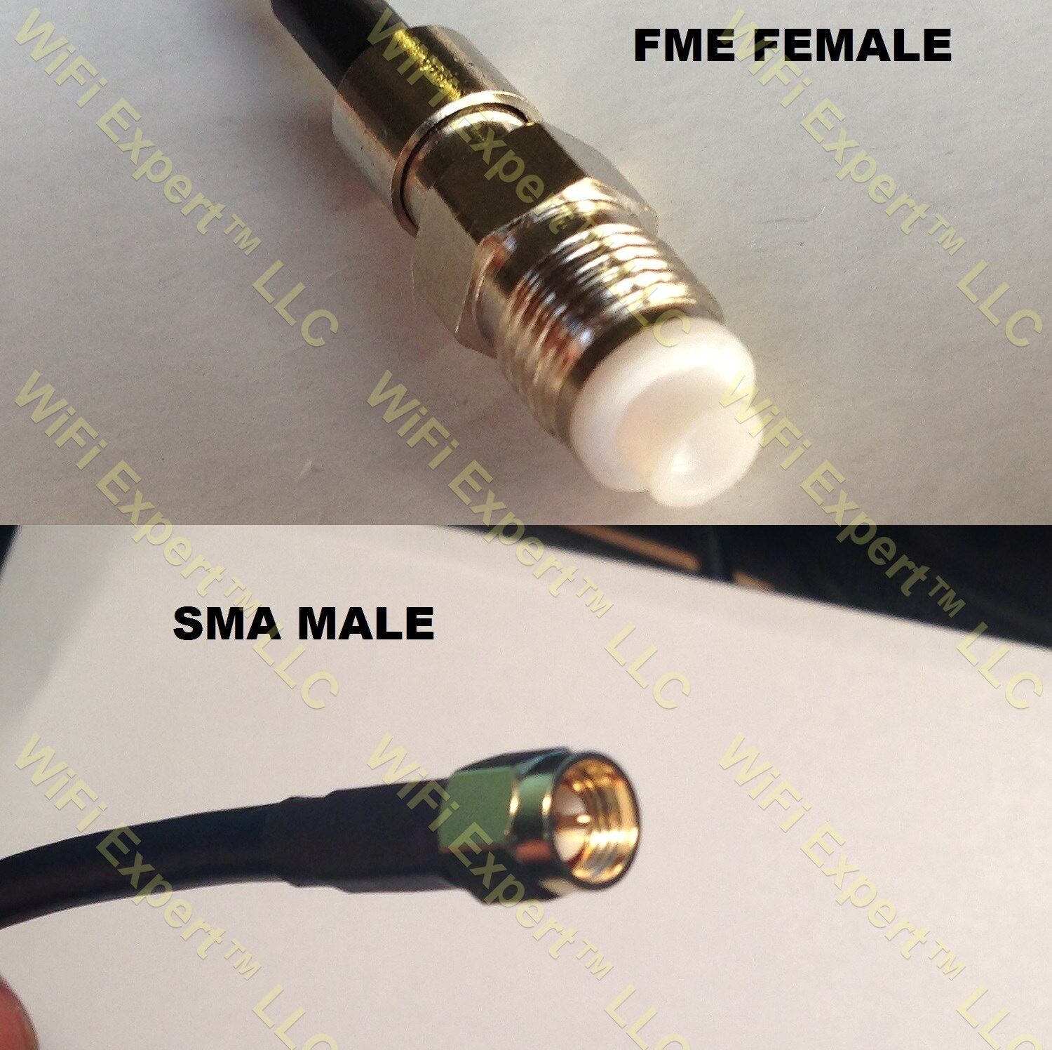 1 x FME Female to SMA MALE RF pigtail COAX Cable RG316 4-20inch USA Assembled
