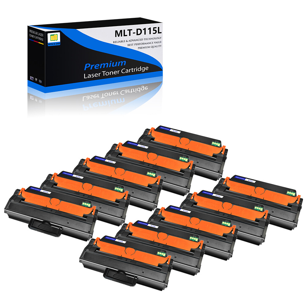 10PK MLT-D115L 115L Toner for Samsung Xpress M2620ND M2670FN M2670FD M2820