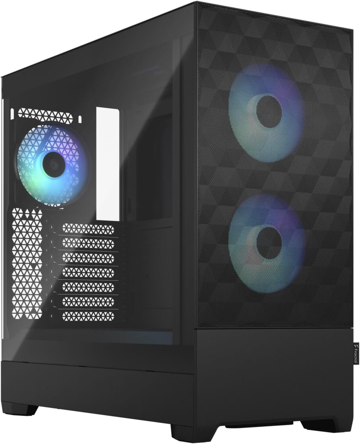 Pop Air RGB Black Tempered Glass Clear Tint