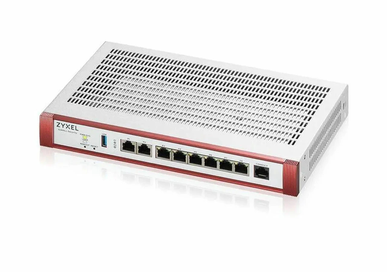 ZyXEL High Speed UTM Cyber Security and VPN Firewall Model USGFLEX200HBUN