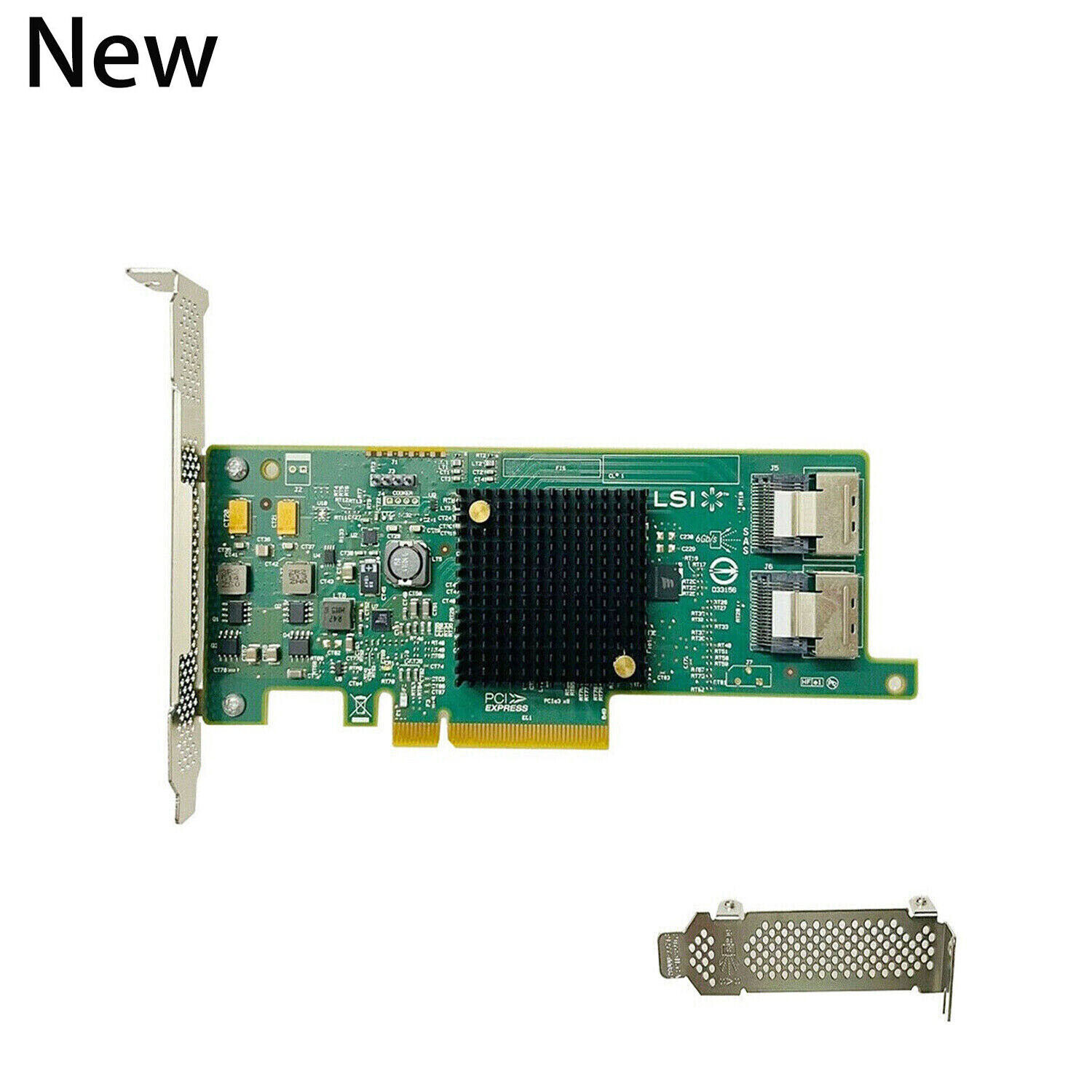 New LSI SAS 9207-8i 6Gbs PCI-E 3.0 Adapter LSI00301 2308 HBA IT Mode ZFS FreeNAS