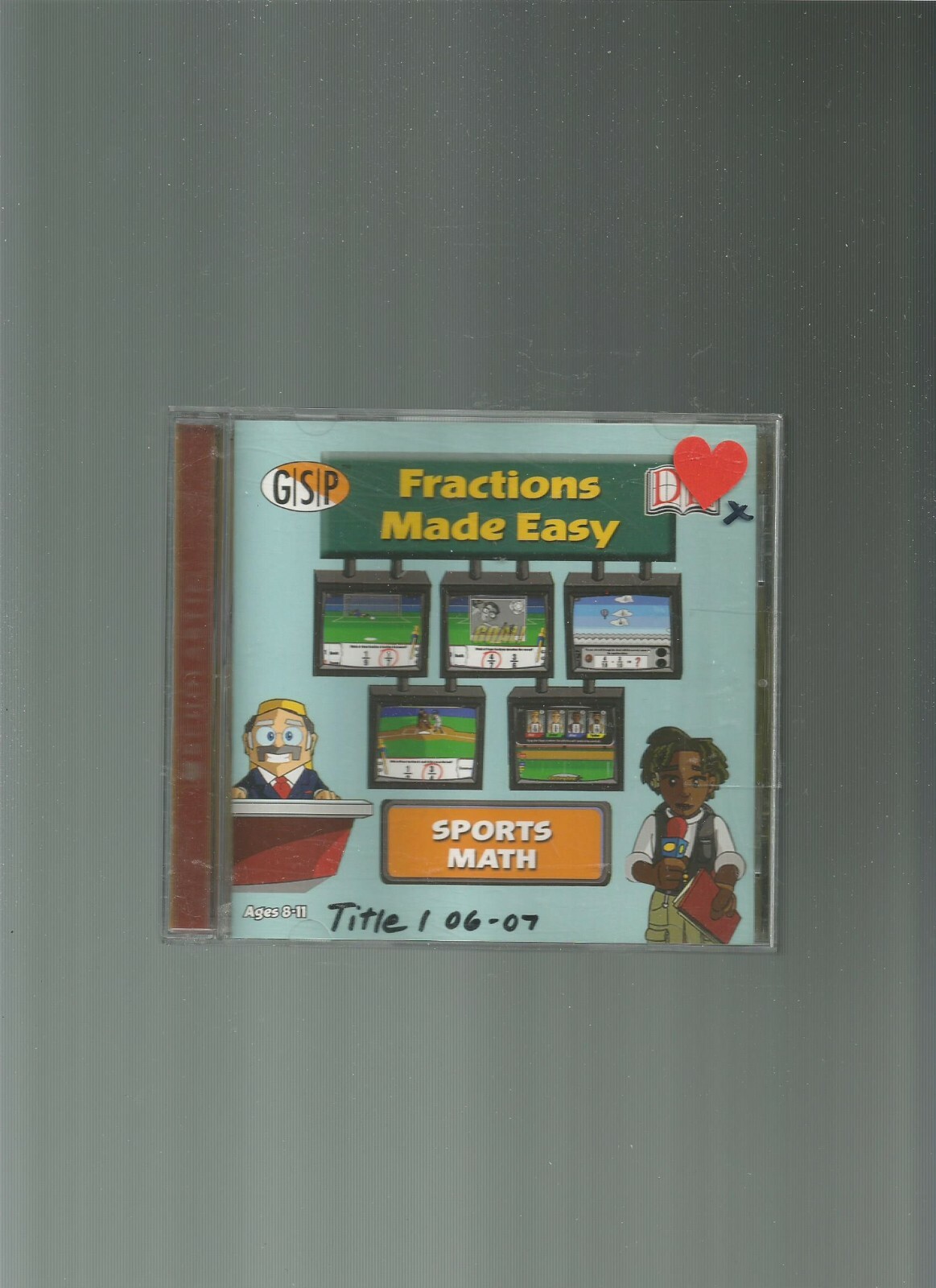 DK: Sports Math - Fractions Made Easy (Win/ Mac), VG