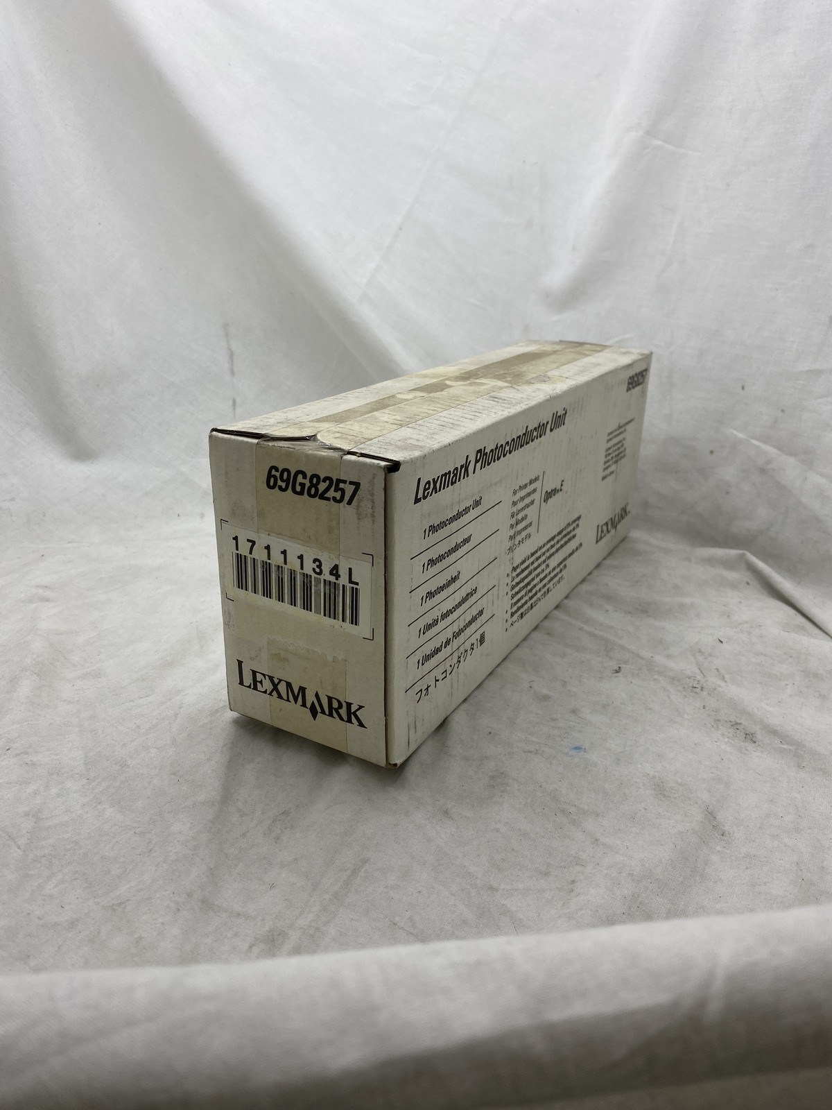 69G8257 OEM Lexmark Photoconductor Unit. Minor Damaged Box