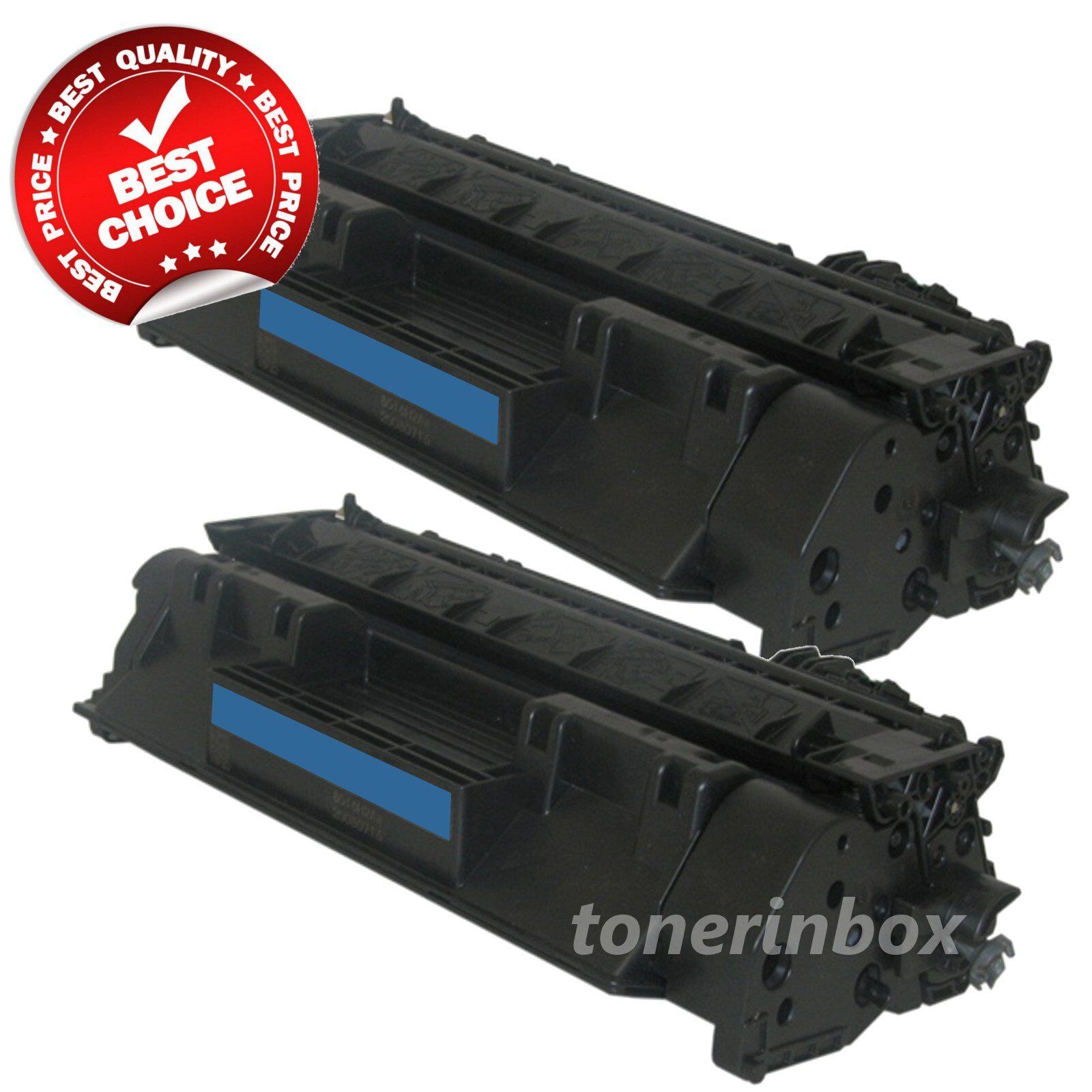 2PK Compatible Toner Cartridge for HP CE505A /05A LaserJet P2035 P2035n P2055