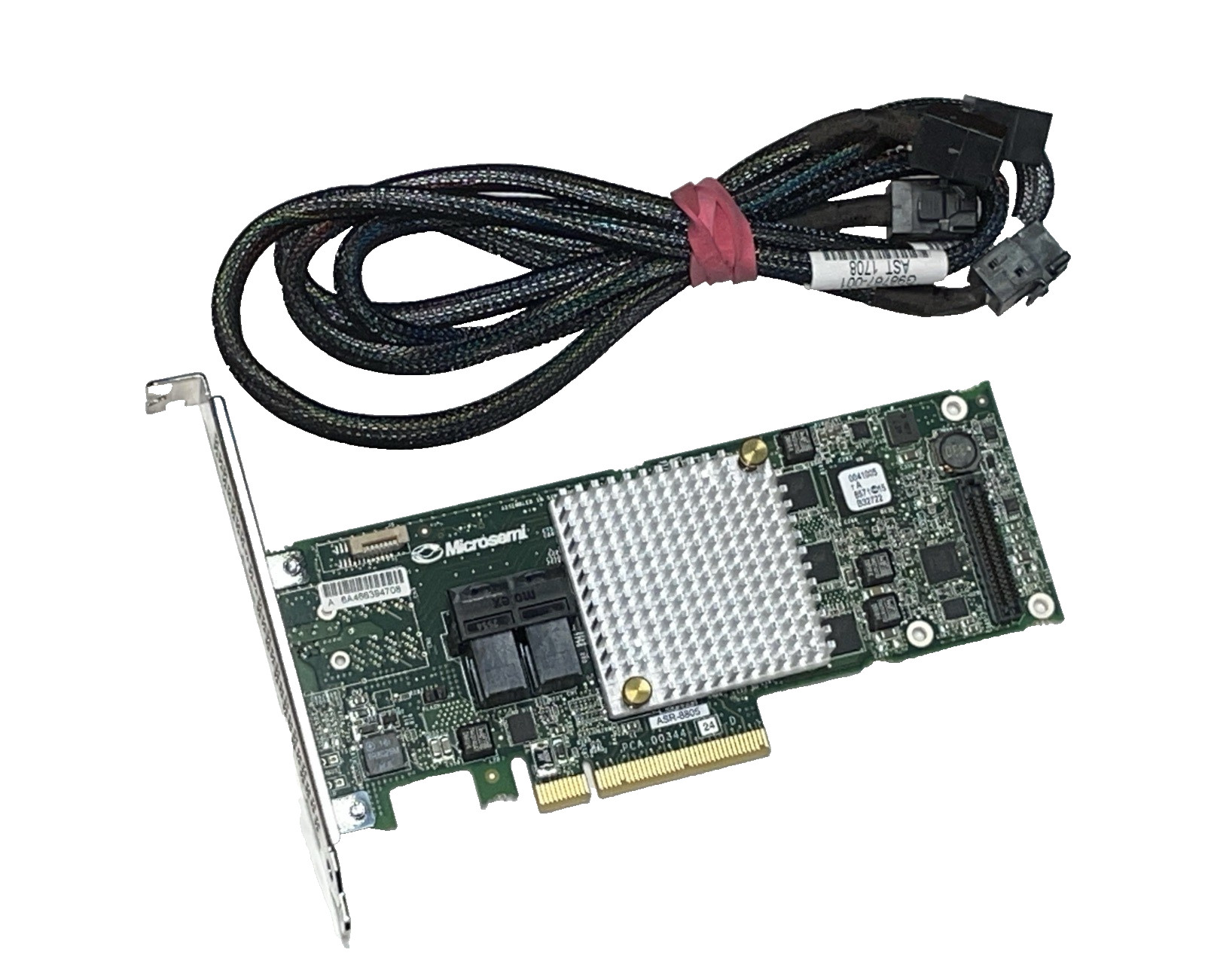 Adaptec ASR-8805 1GB 8-Port 12Gbps SAS / S-ATA PCIe 3.0 x8 RAID Controller