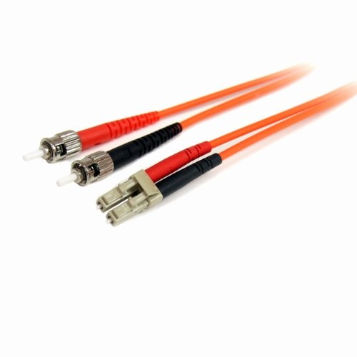 Startech FIBLCST2 2m Fiber Patch Cable LC-ST Orange