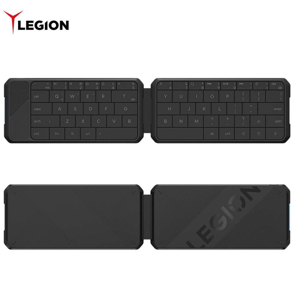 Lenovo Legion PK7 Pocket Foldable Bluetooth Keyboard —  BT 5.3, 3‑Device Switch