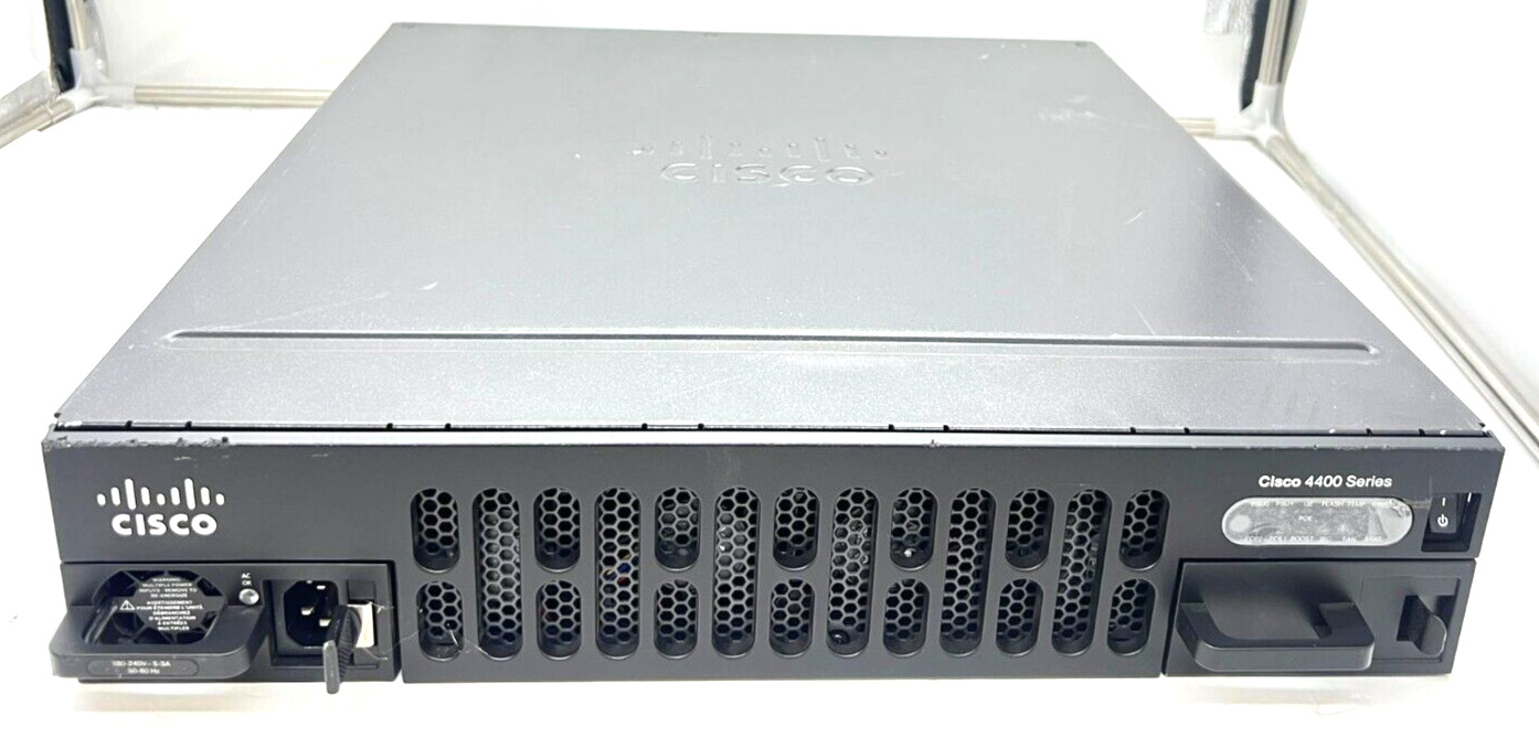 Cisco ISR4451-X/K9 4 Port Gigabit Security Router NO AC Power ISR4451-X
