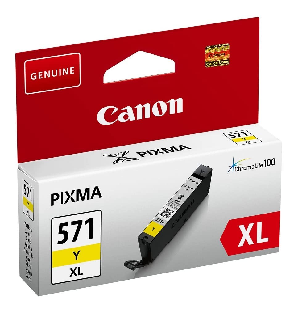 Canon CLI-571XL Yellow High Yield Ink Cartridge 0334C001