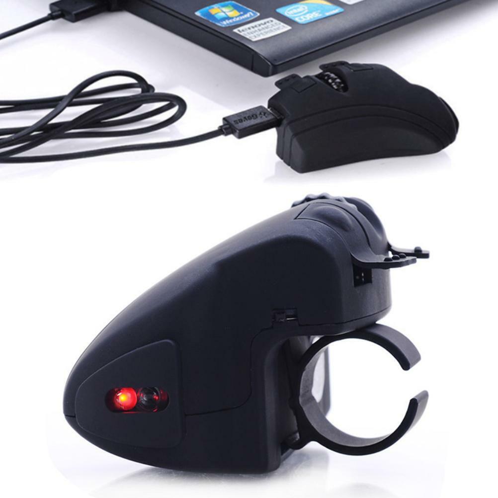 Bluetooth Wireless Finger Ring Mouse Mini USB Pocket Mice for PC Laptop Tablet