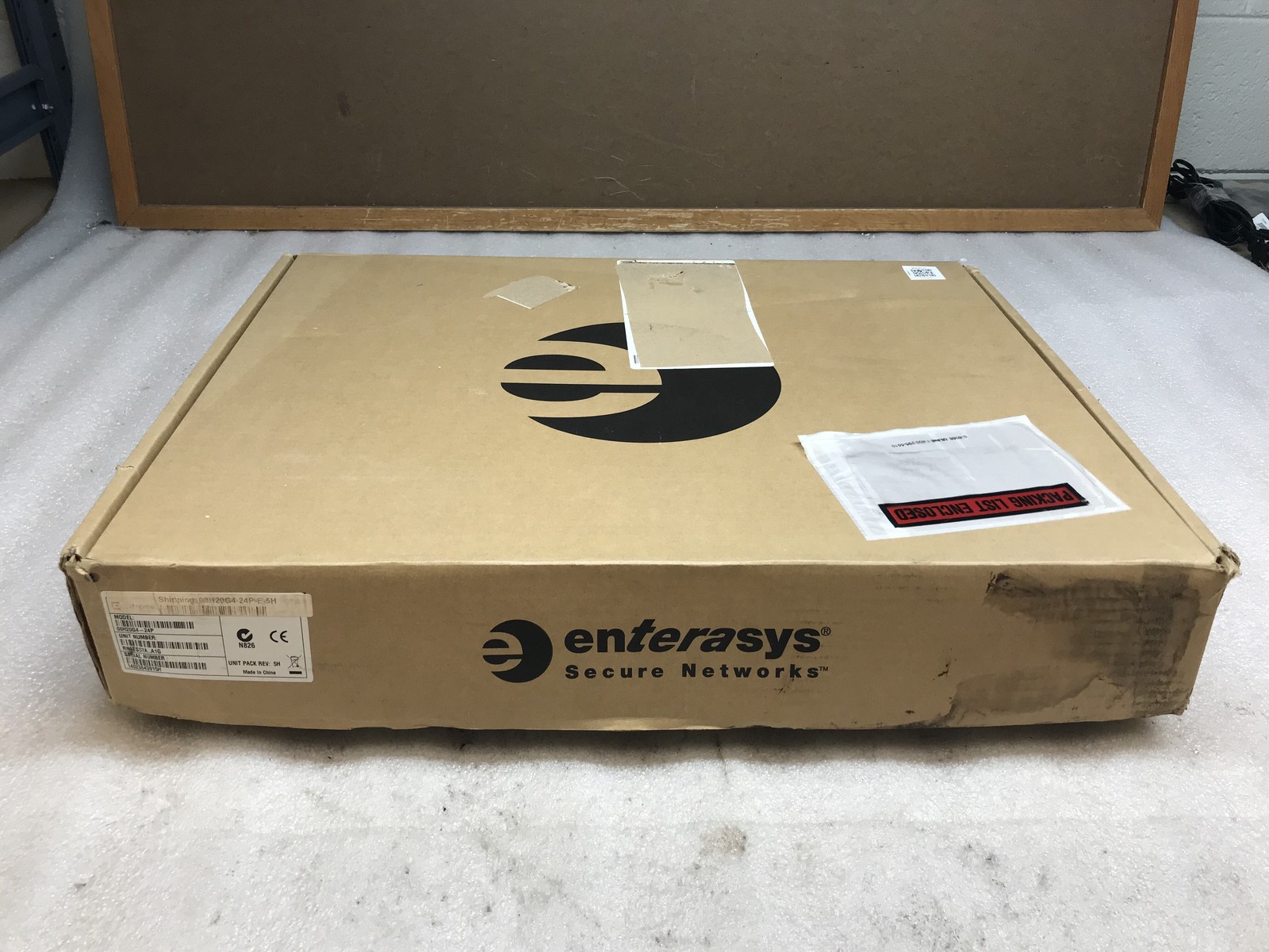 Enterasys 08H20G4-24P 24-Port PoE+ Managed Switch 4x Gigabit Uplink New Open Box