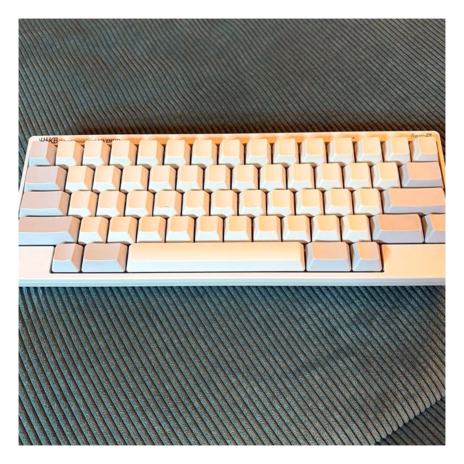 PFU HHKB Professional HYBRID Type-S US Blank Keycap White Bluetooth USB USED
