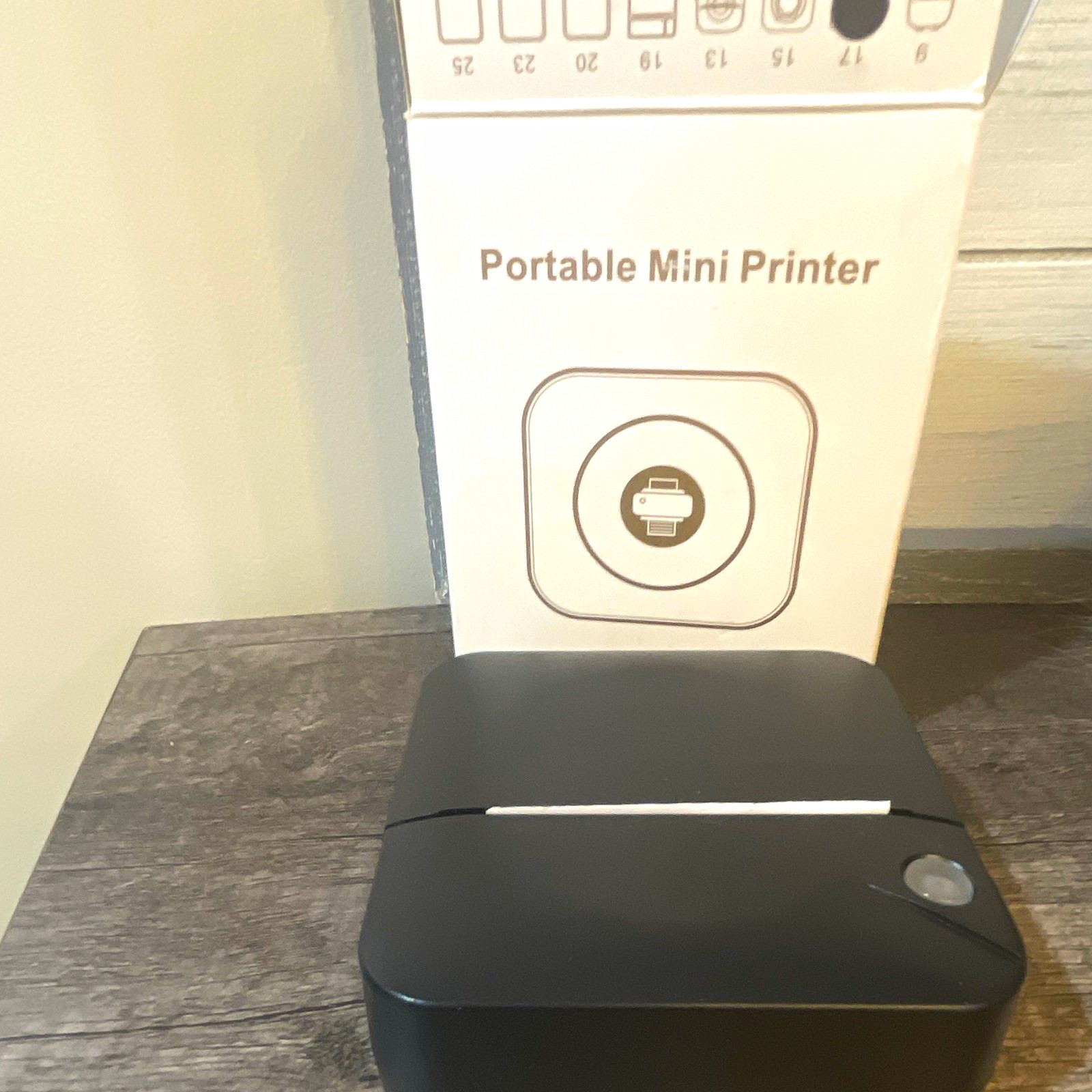 Portable Mini Printer BT Inkless Thermal Mobile Printer