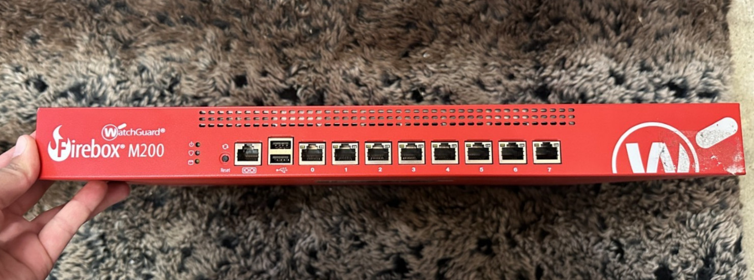 WatchGuard Firebox M200 Firewall ML3AE8 W/CORD