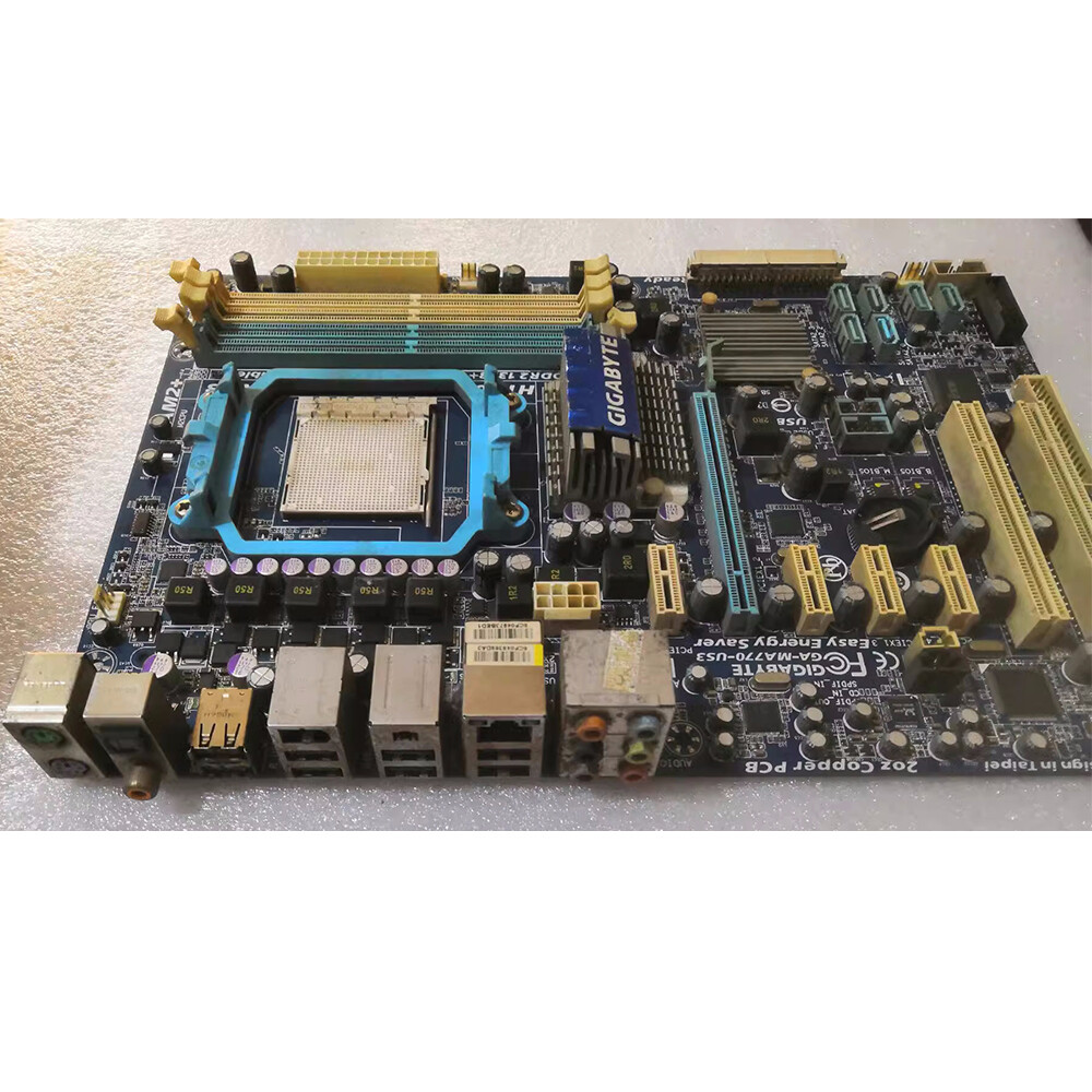 For Gigabyte GA-MA770-US3( (rev. 2.1)) AM2+AMD 770 motherboard DDR2