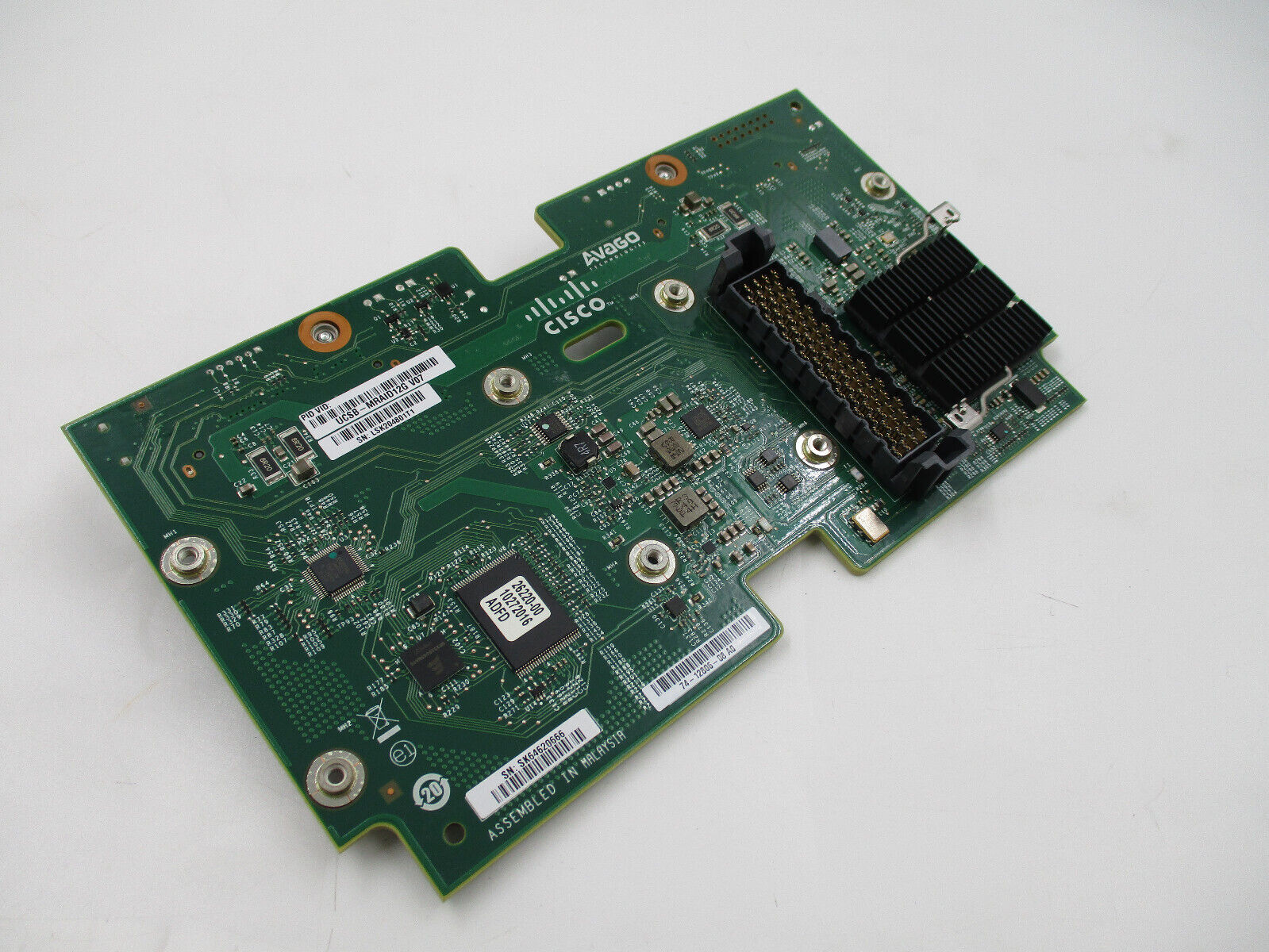 Cisco FlexStorage 12Gbps SAS Raid Controller P/N: UCSB-MRAID12G Tested Working