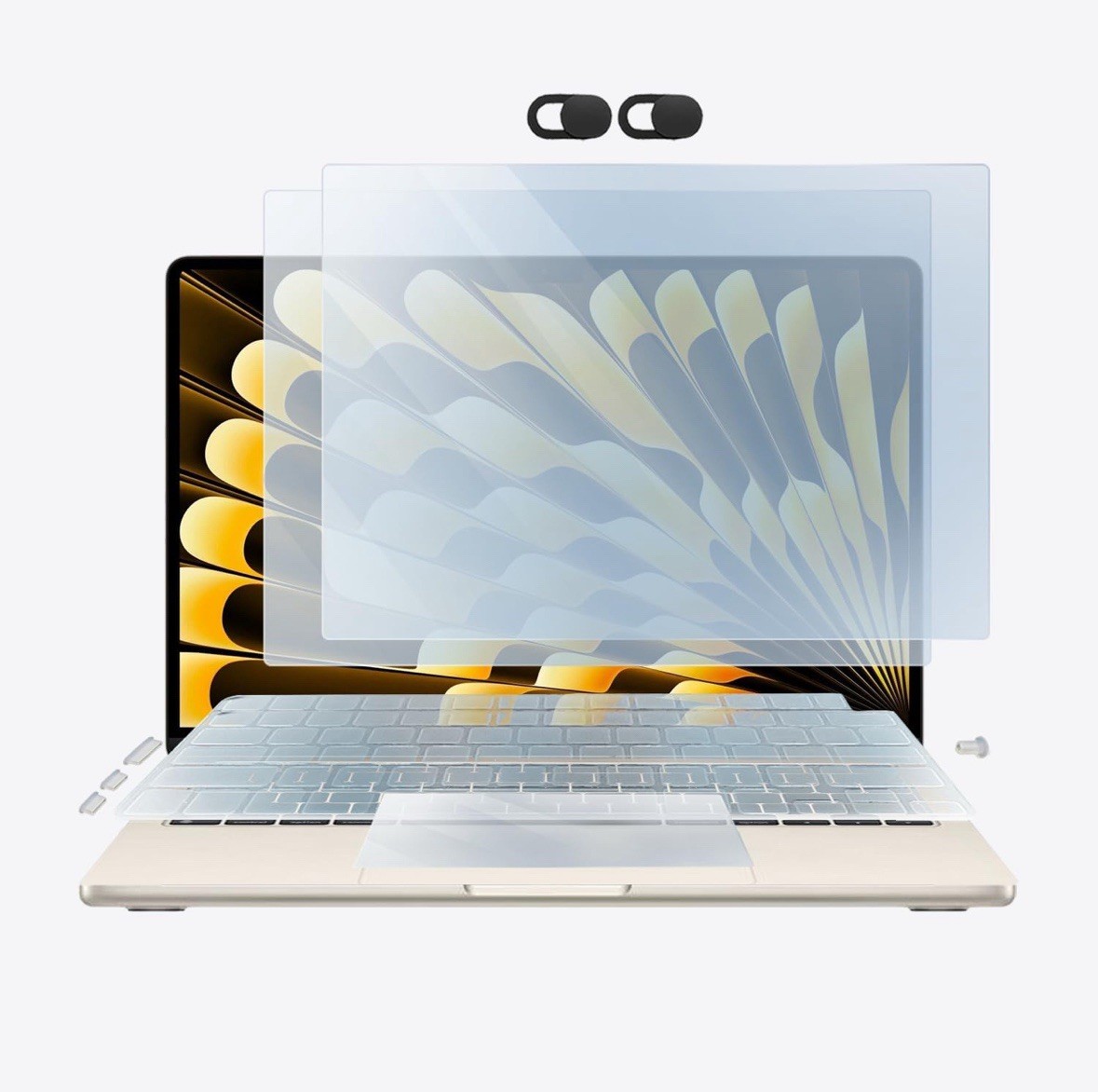 homy Full Protection Kit For New MacBook Air 15 inch 2023-2024