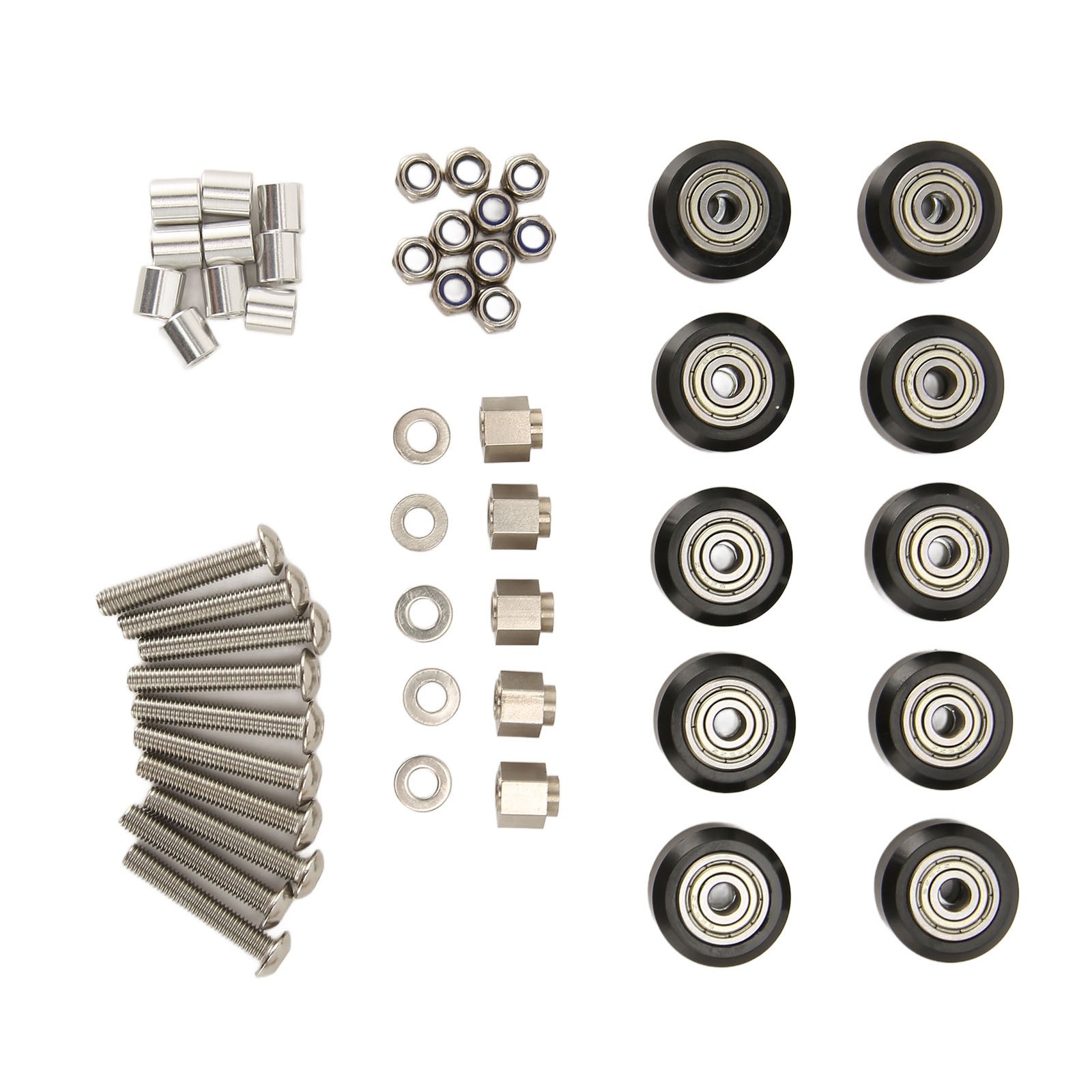 10Pcs 3D Printer Pulley Wheel Set 3D Printer POM Pulley Wheels Plastic Pulley