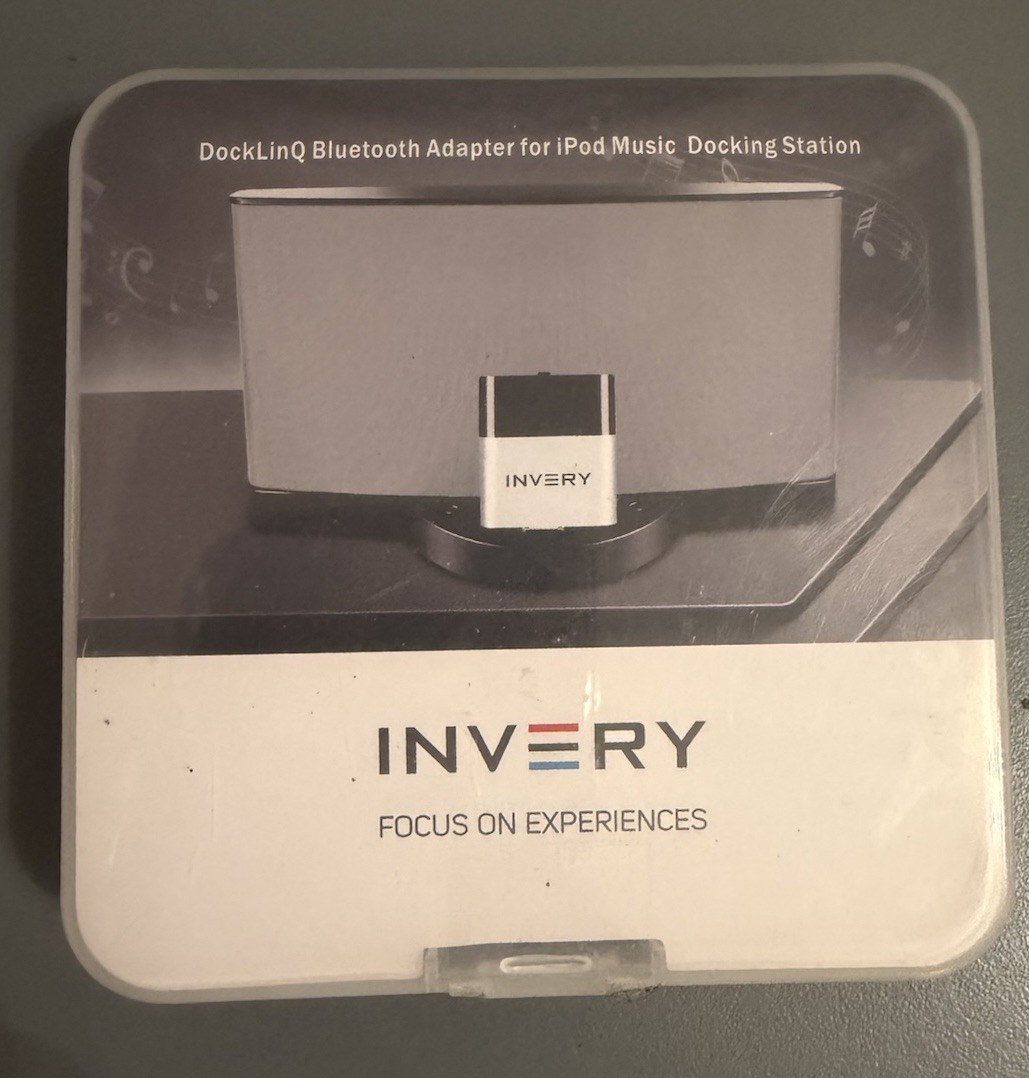 Invery DockLinQ Pro Bluetooth 5.0 Adapter Receiver for Bose Sounddock/ 30pin New