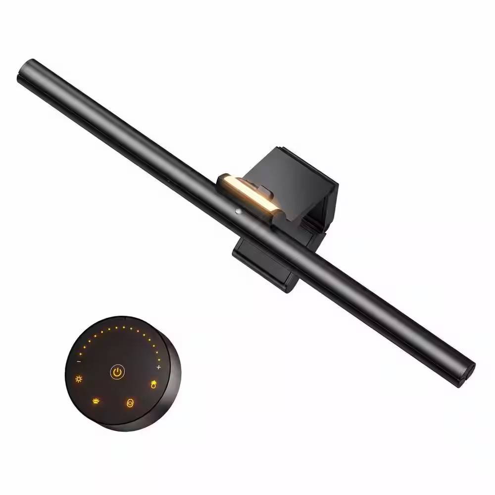 16.7 In. Monitor Light Bar with Remote, Auto-Dimming, Timer and Backlight for Cu