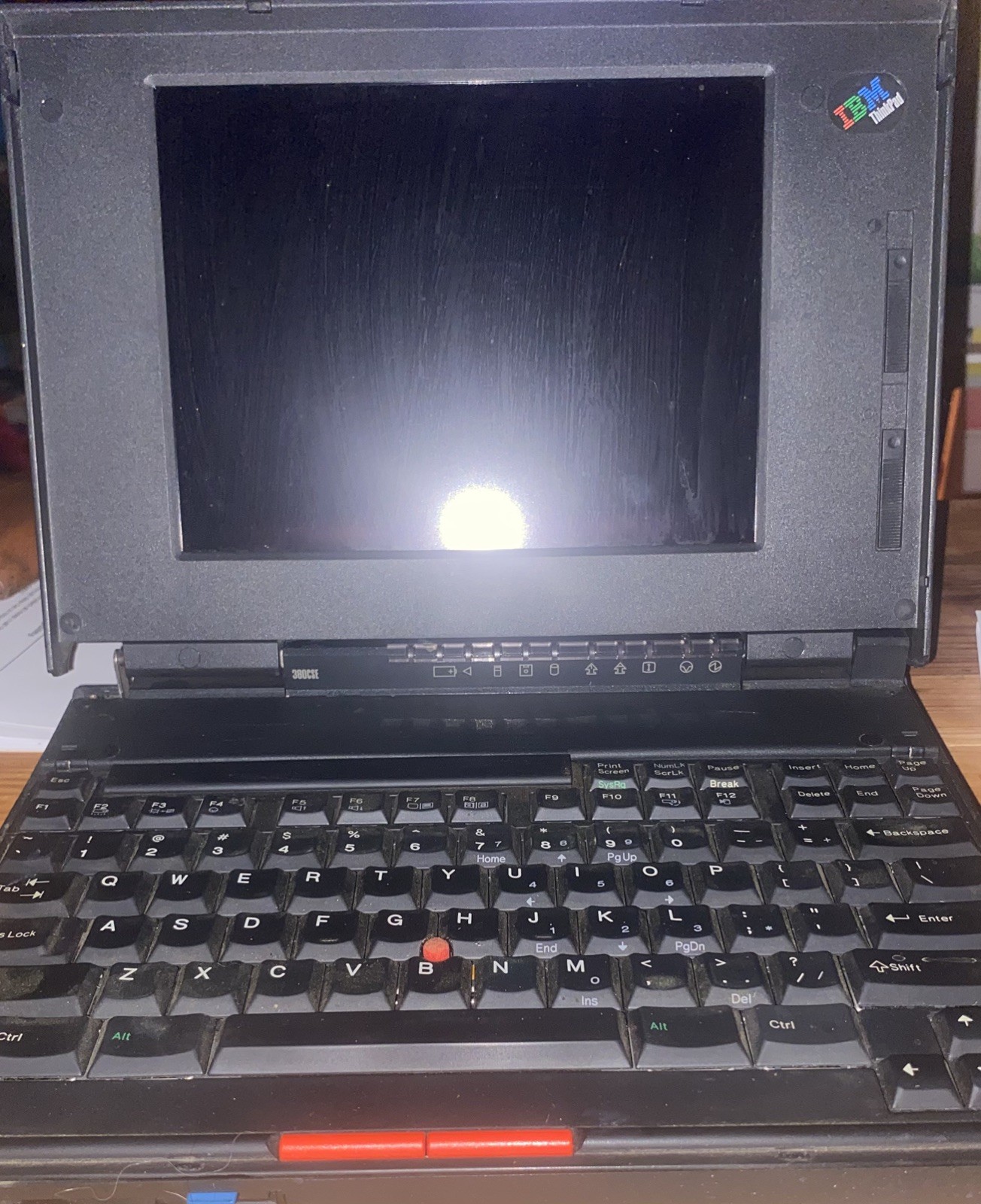 IBM Laptop Computer THINKPAD 380C Type 2620 - UNTESTED PARTS OR REPAIR 
