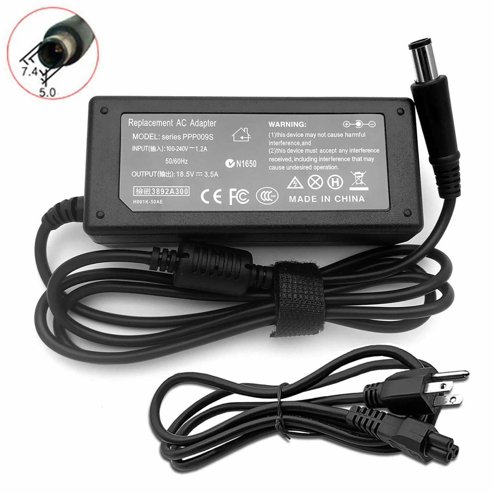 AC Adapter Battery Charger For HP ENVY m6-1105dx m6-1125dx m6-1205dx m6-1225dx
